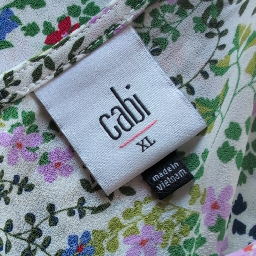CAbi - Paradise Floral Rotation Tank #5917 - XL - EUC - Picture 3 of 16
